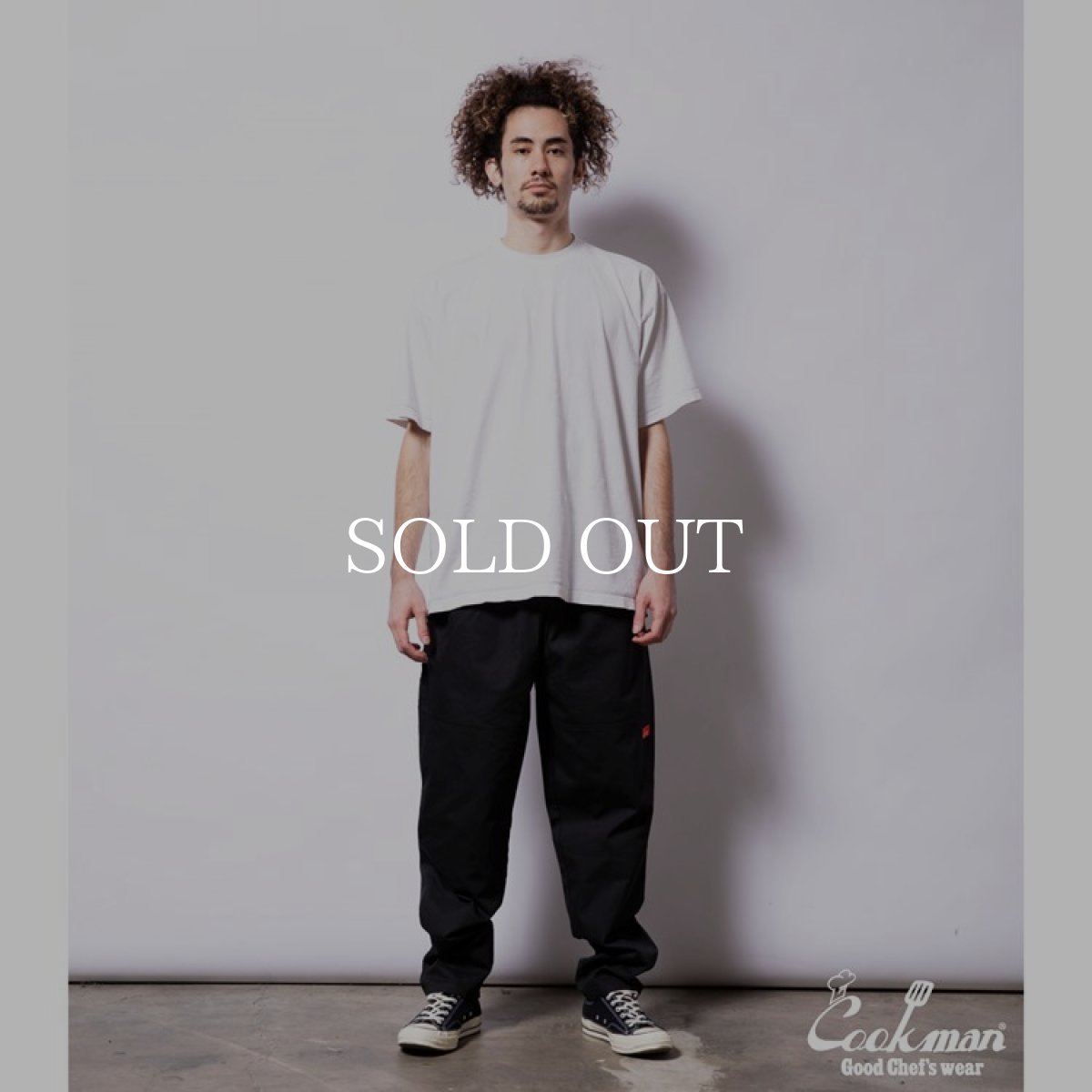 画像20: COOKMAN  Chef Pants Double knee Black (Black) (20)