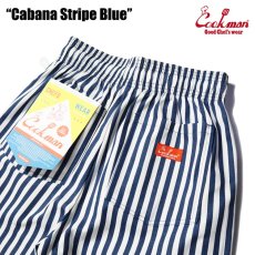 画像6: COOKMAN  Chef Pants Cabana Stripe Blue (Blue) (6)