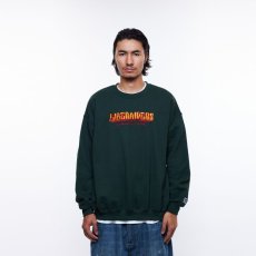 画像6: Liberaiders  LR EMBROIDERY CREWNECK (GREEN) (6)