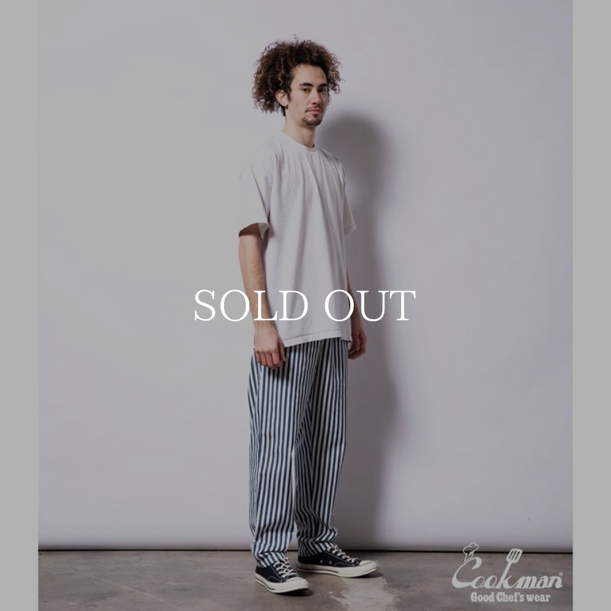 画像14: COOKMAN  Chef Pants Cabana Stripe Blue (Blue) (14)