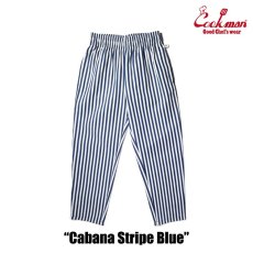 画像4: COOKMAN  Chef Pants Cabana Stripe Blue (Blue) (4)