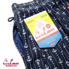 画像9: COOKMAN  Chef Pants Anchor Stripe Denim (Navy) (9)