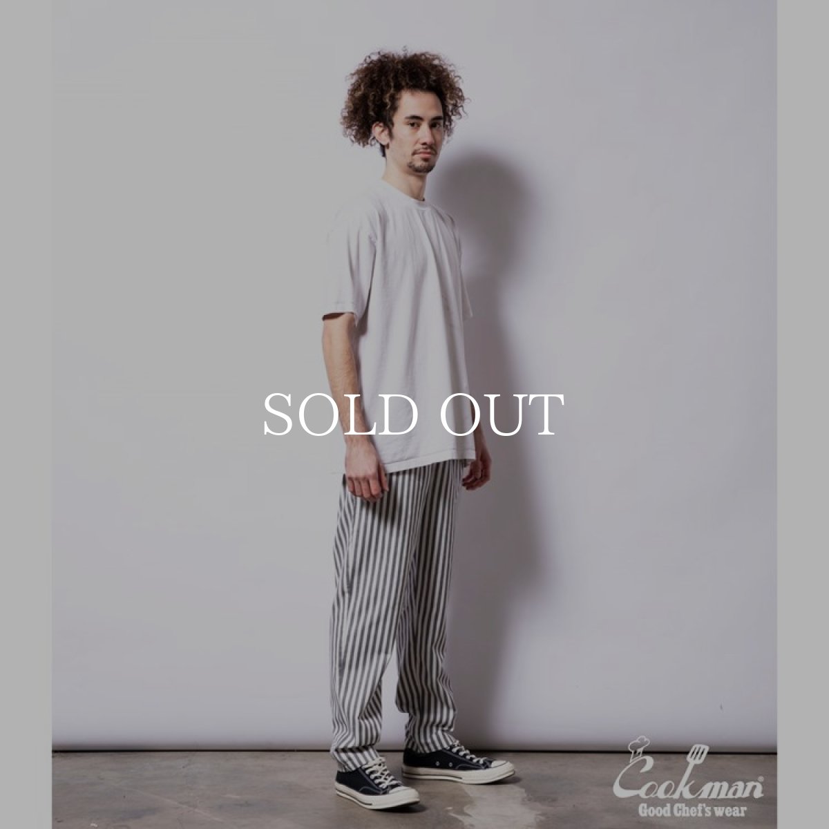 画像18: COOKMAN  Chef Pants Cabana Stripe Gray (Gray) (18)