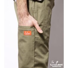 画像24: COOKMAN  Chef Pants Double knee Olive (Olive) (24)