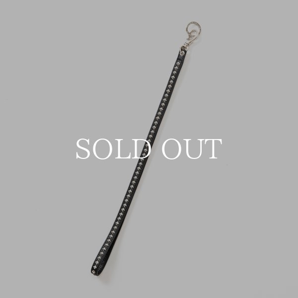 CALEE Studs leather neck strap (Black) CL-23SS001L&A-L 公式通販