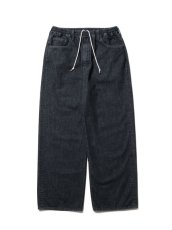 画像1: COOTIE   5 Pocket Denim Easy Pants (Black Fade) (1)