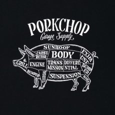 画像2: PORKCHOP GARAGE SUPPLY  PORK FRONT SWEAT (BLACK) (2)