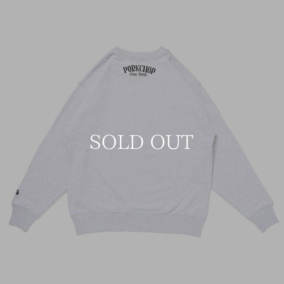 画像3: PORKCHOP GARAGE SUPPLY  PORK FRONT SWEAT (GRAY) (3)