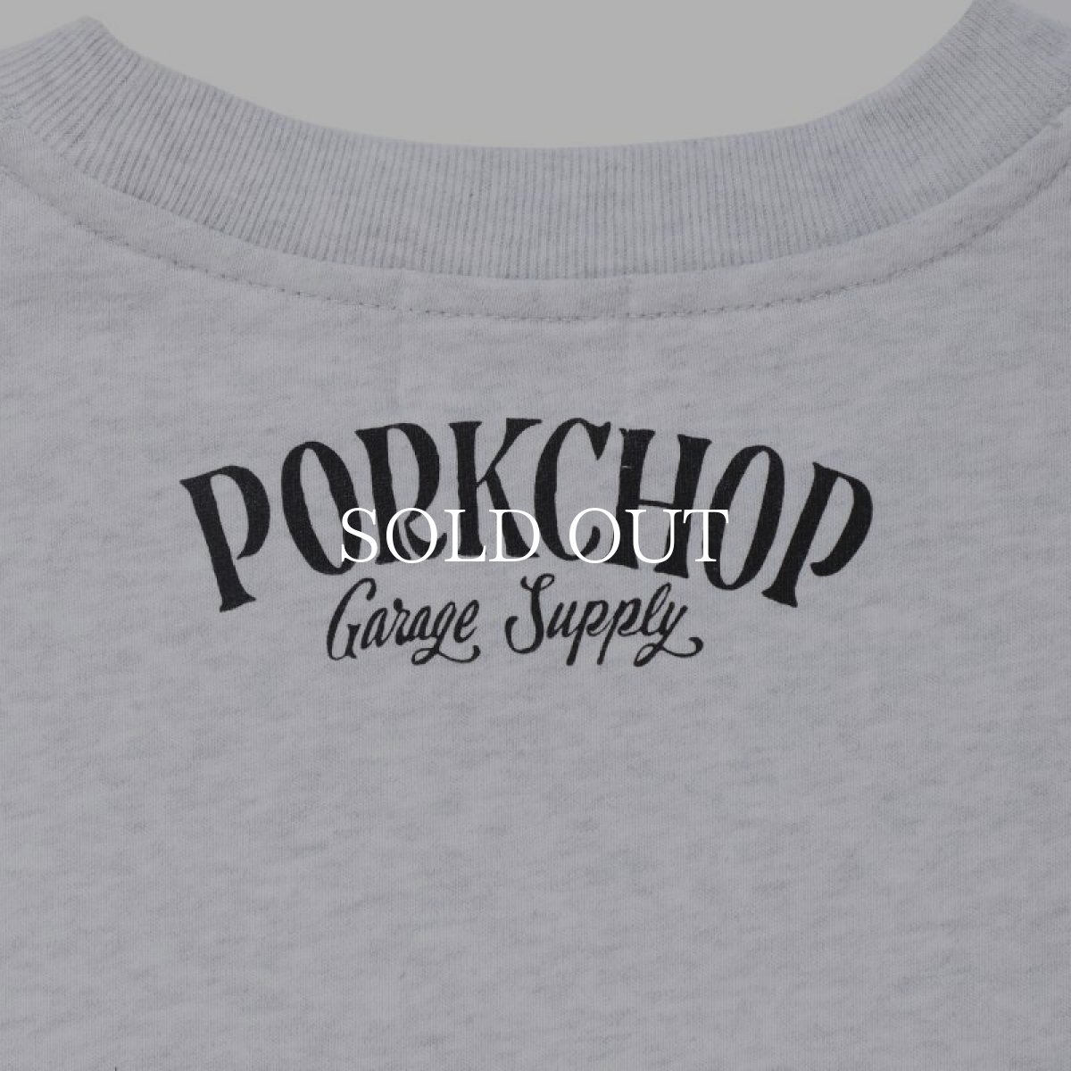 画像4: PORKCHOP GARAGE SUPPLY  PORK FRONT SWEAT (GRAY) (4)