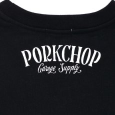 画像4: PORKCHOP GARAGE SUPPLY  PORK FRONT SWEAT (BLACK) (4)