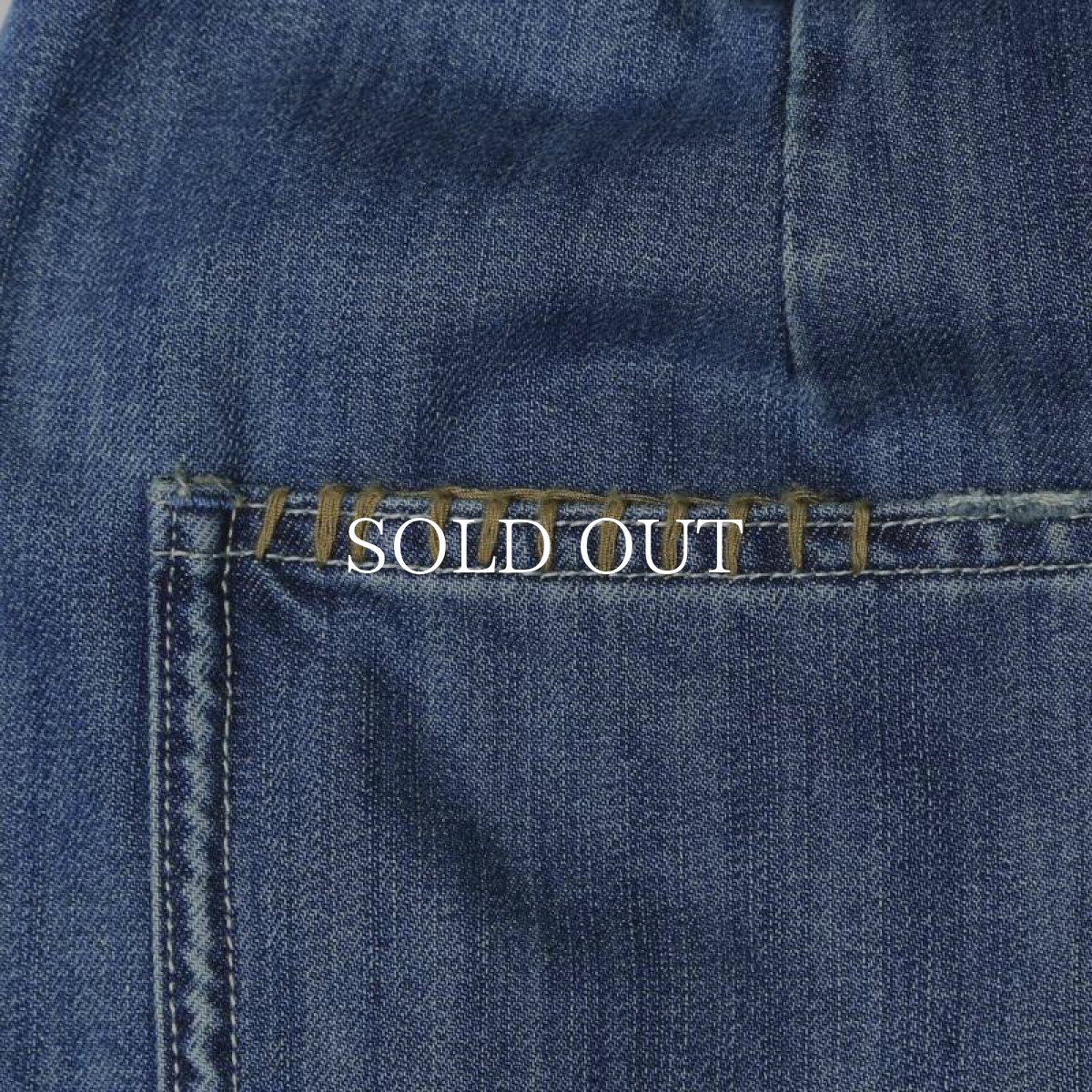 画像5: Liberaiders  DENIM SARROUEL PANTS (INDIGO) (5)