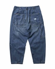 画像2: Liberaiders  DENIM SARROUEL PANTS (INDIGO) (2)