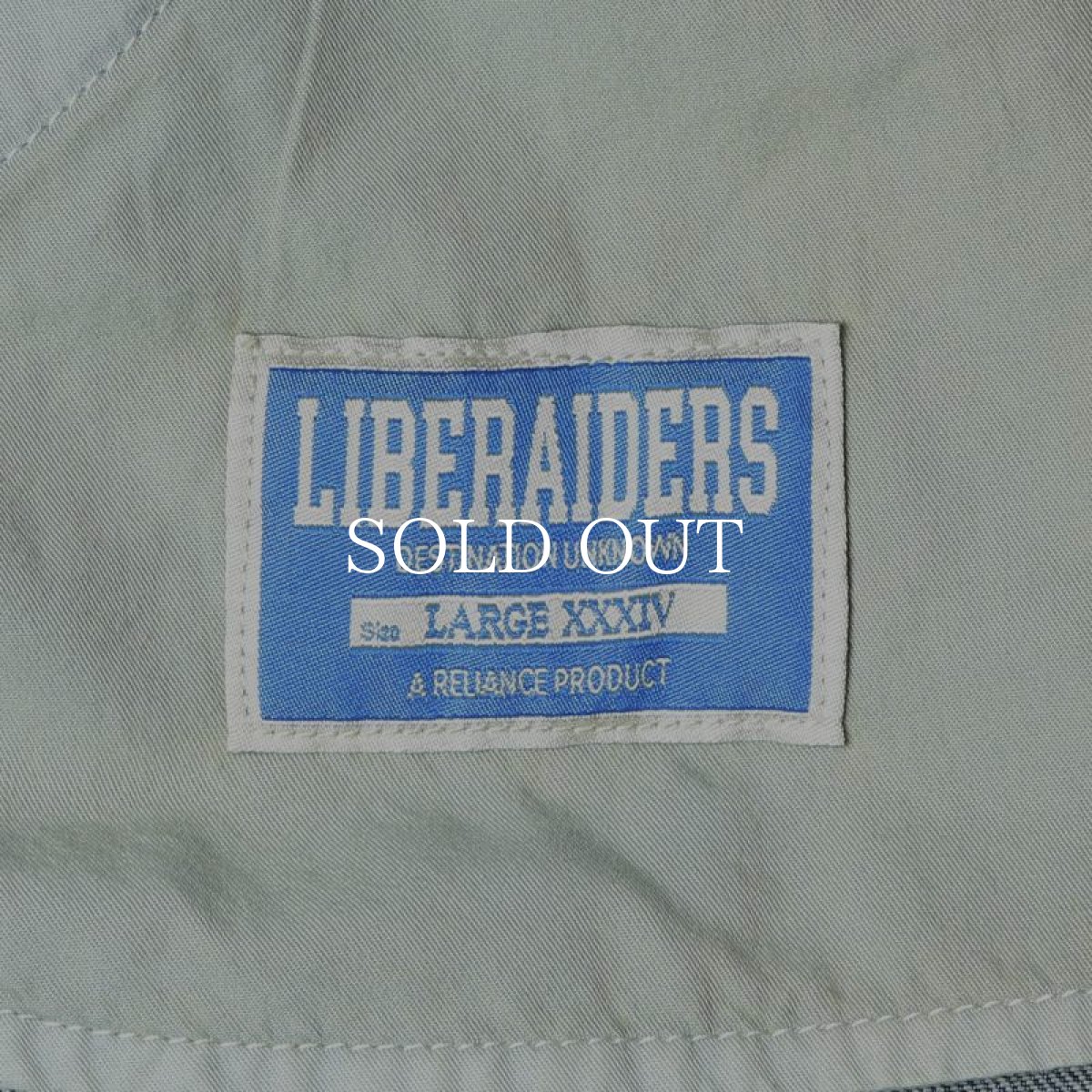 画像6: Liberaiders  DENIM SARROUEL PANTS (INDIGO) (6)