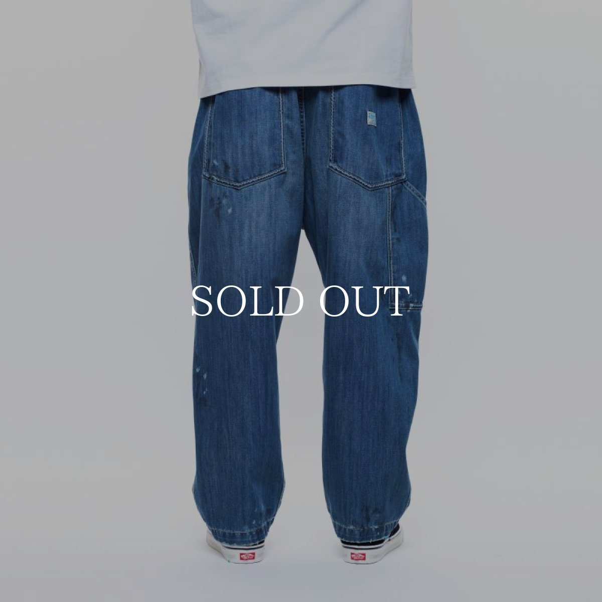 画像10: Liberaiders  DENIM SARROUEL PANTS (INDIGO) (10)