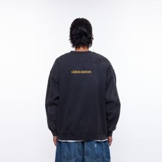 画像8: Liberaiders  VINTAGE WASH CREWNECK (BLACK) (8)