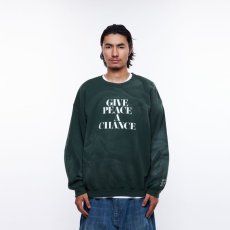 画像7: Liberaiders  VINTAGE WASH CREWNECK (GREEN) (7)