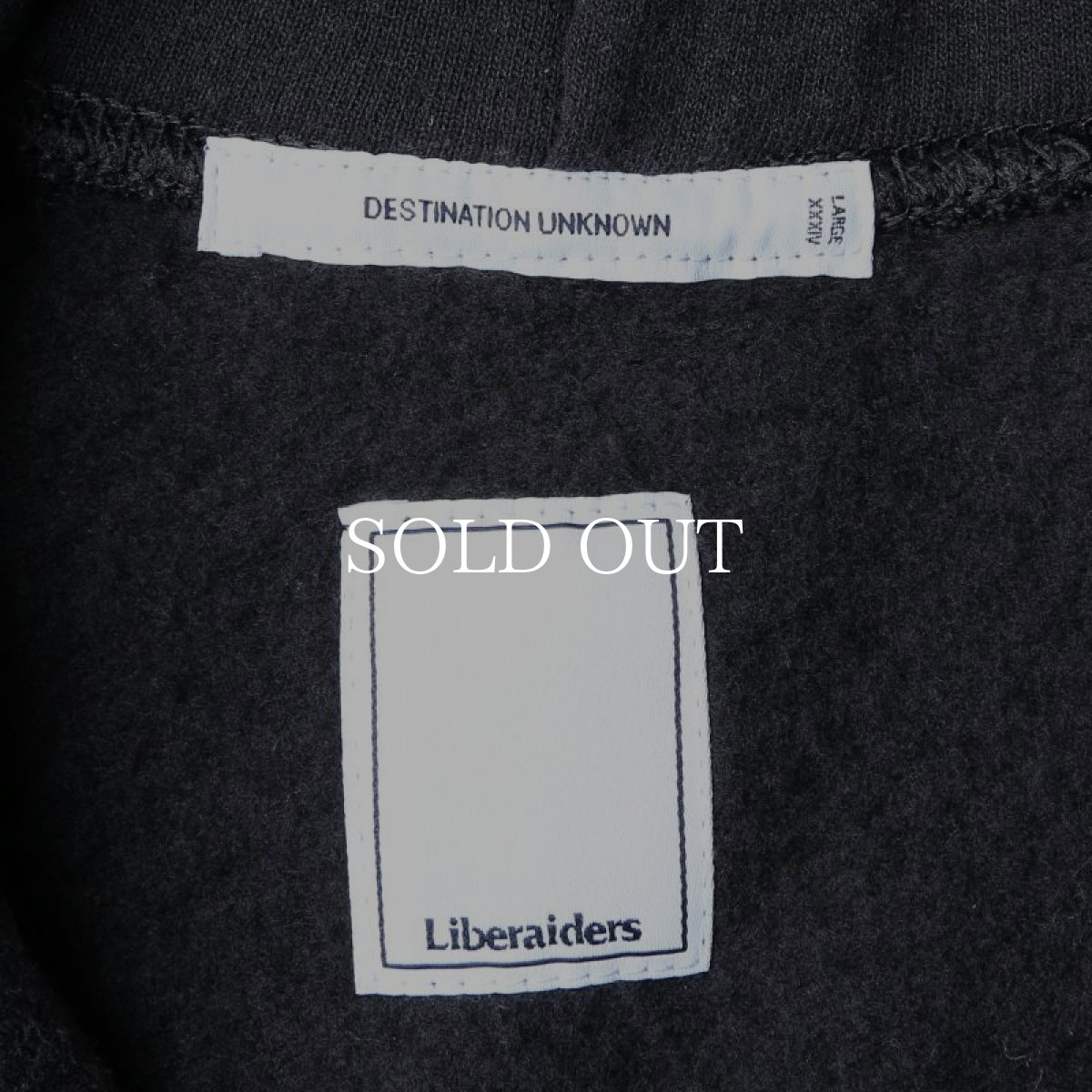 画像7: Liberaiders  VINTAGE WASH HOODIE (BLACK) (7)