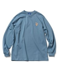 画像1: LFYT  NEW YORK ARCH LOGO L/S TEE (SLATE BLUE) (1)