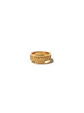 画像1: RADIALL  POSSE EMBLEM RING (18K Plated) (1)