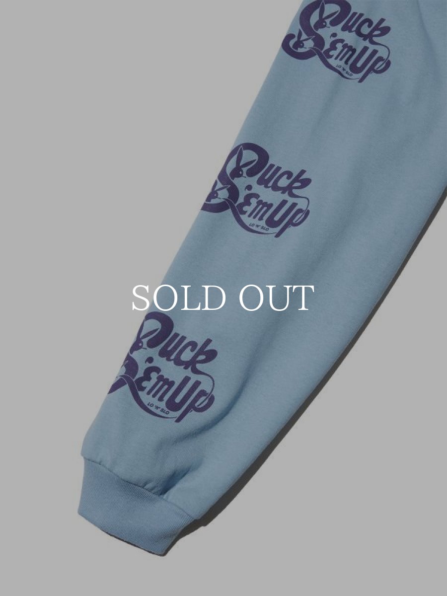 画像4: RADIALL  POSSE - CREW NECK T-SHIRT L/S (Sky Blue) (4)