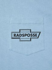 画像3: RADIALL  POSSE - CREW NECK T-SHIRT L/S (Sky Blue) (3)