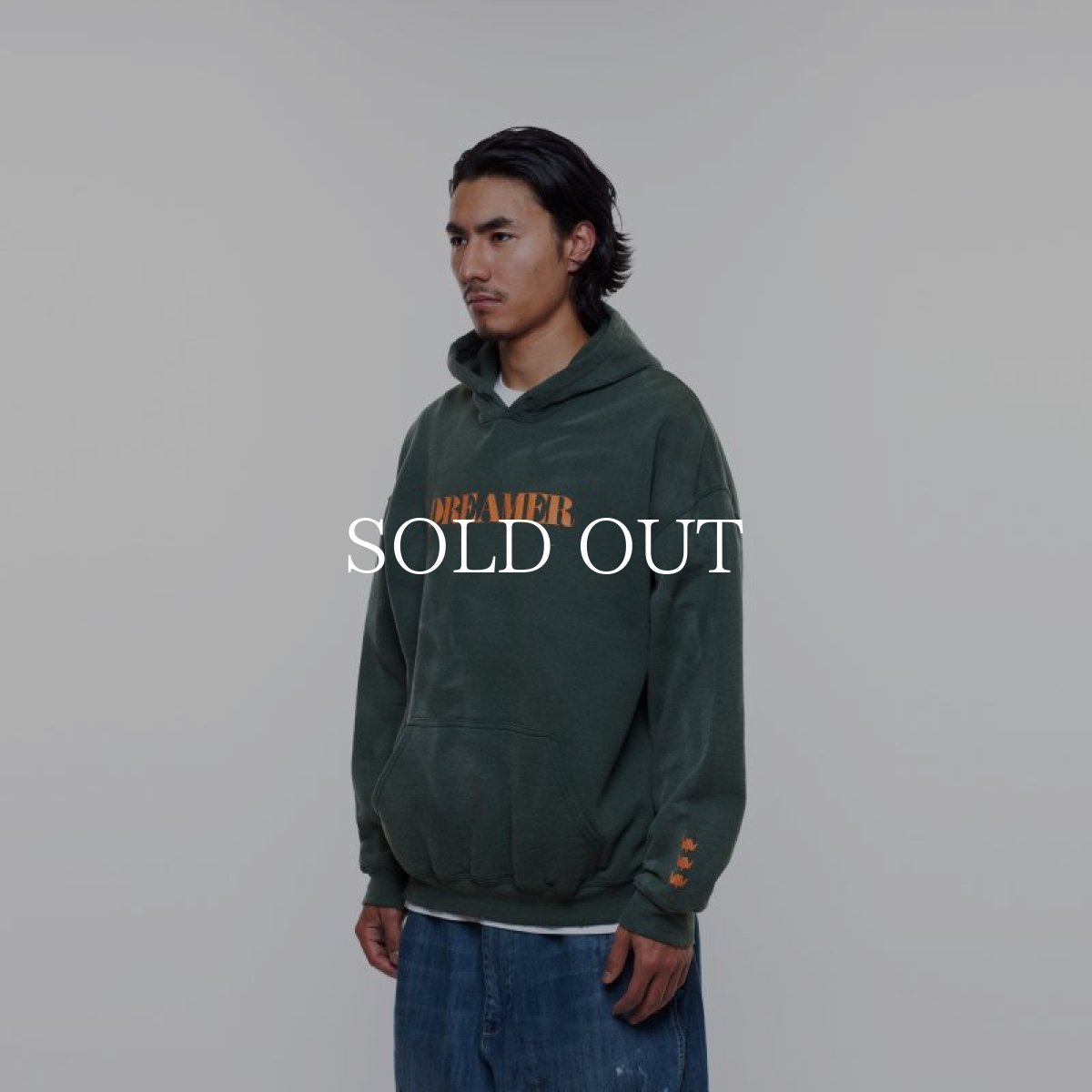 画像8: Liberaiders  VINTAGE WASH HOODIE (GREEN) (8)