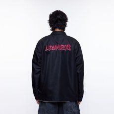 画像5: Liberaiders  METAL LOGO NYLON COACH JACKET (BLACK) (5)