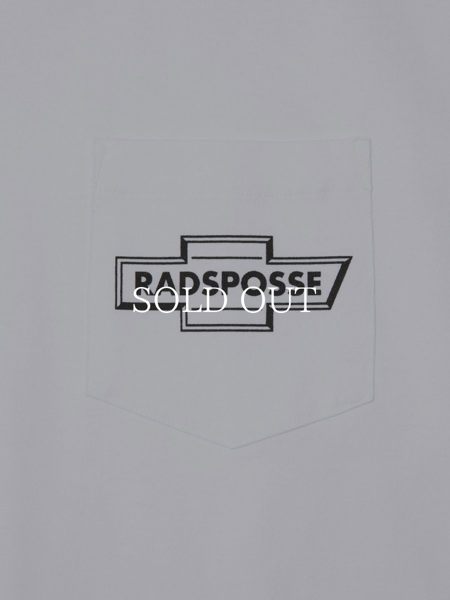 画像3: RADIALL  POSSE - CREW NECK T-SHIRT L/S (White) (3)