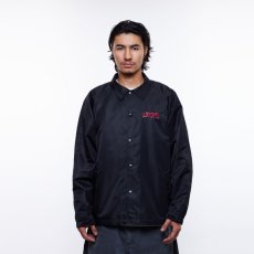 画像4: Liberaiders  METAL LOGO NYLON COACH JACKET (BLACK) (4)