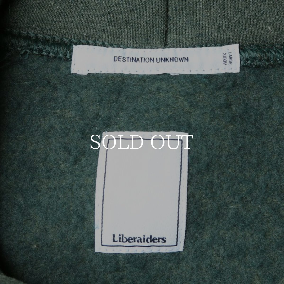 画像4: Liberaiders  VINTAGE WASH HOODIE (GREEN) (4)