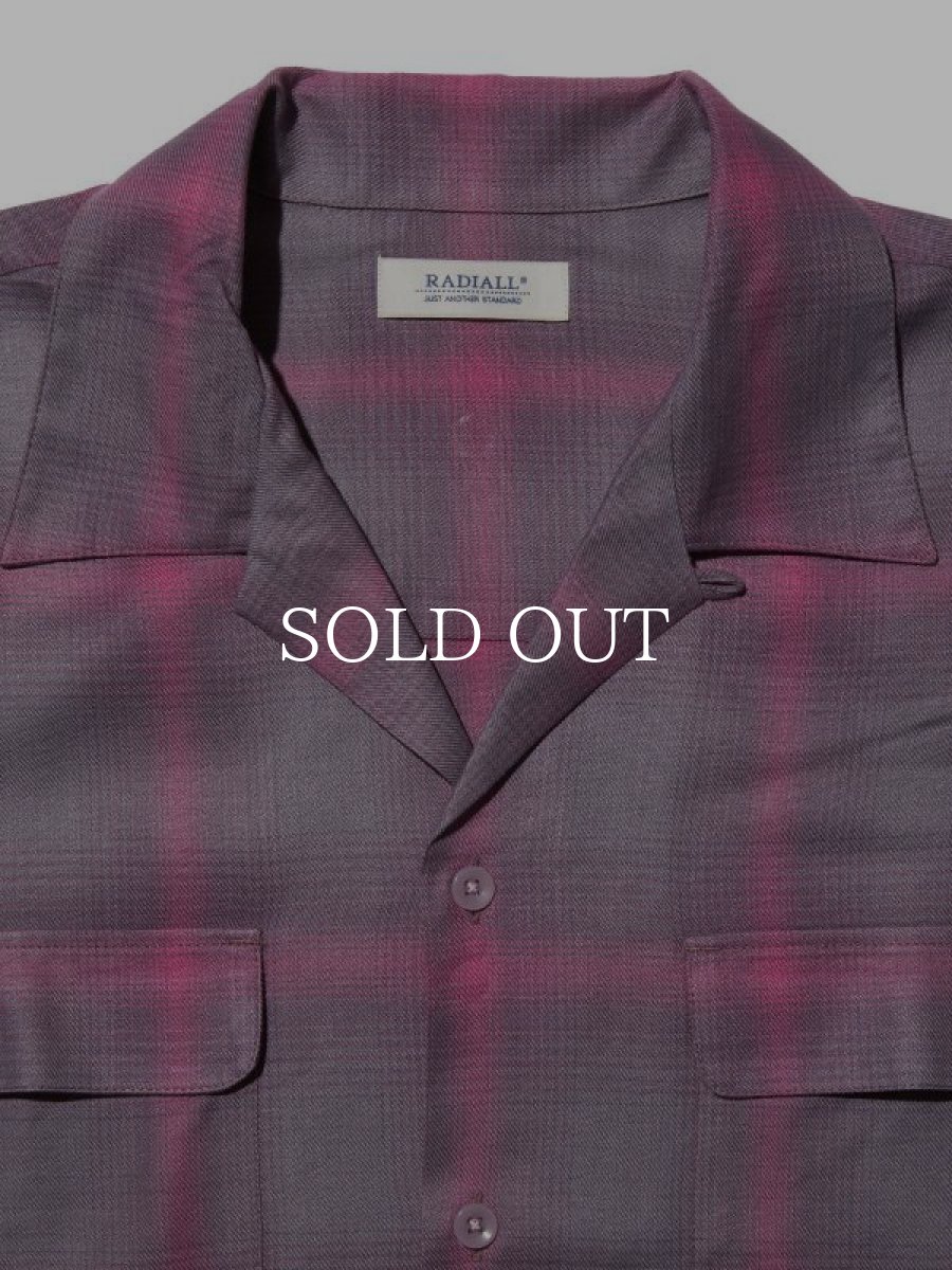 画像3: RADIALL  EASY - OPEN COLLARED SHIRT L/S (Smoke Pink) (3)