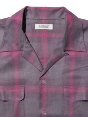 画像3: RADIALL  EASY - OPEN COLLARED SHIRT L/S (Smoke Pink) (3)