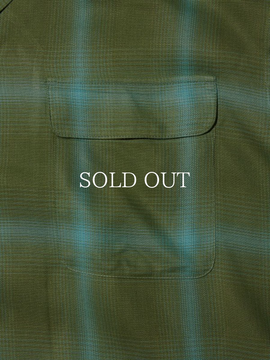 画像4: RADIALL  EASY - OPEN COLLARED SHIRT L/S (Leaf Green) (4)