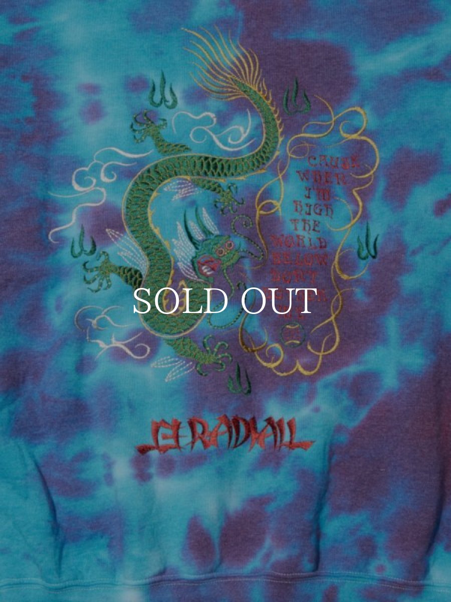 画像5: RADIALL  UP IN SMOKE C.N. SWEATSHIRT L/S (Blue) (5)