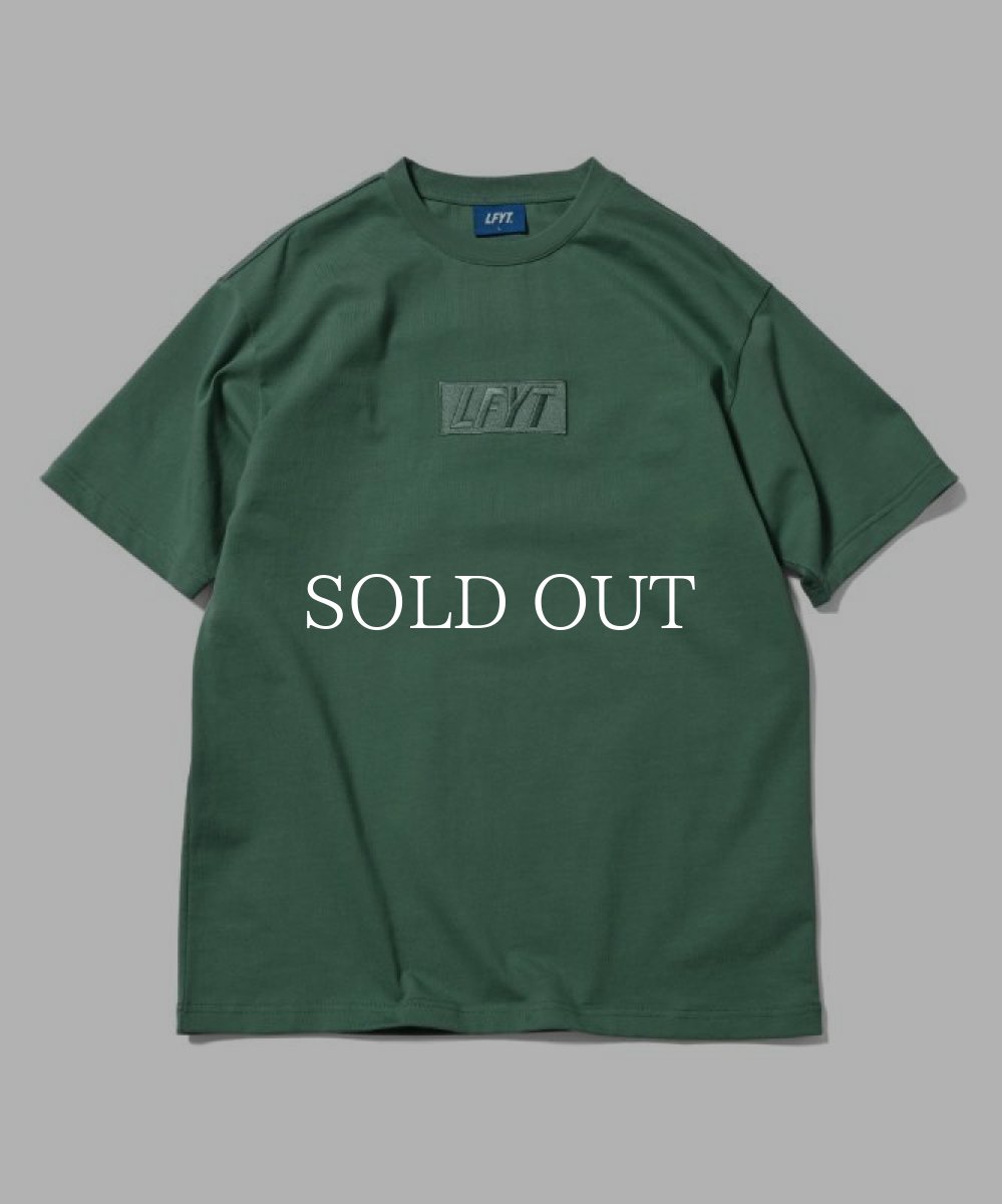 画像1: LFYT  TONAL LFYT BOX LOGO TEE (FOLIAGE GREEN) (1)