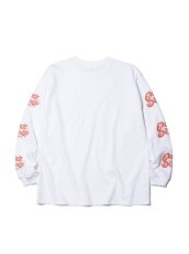 画像2: RADIALL  POSSE - CREW NECK T-SHIRT L/S (White) (2)