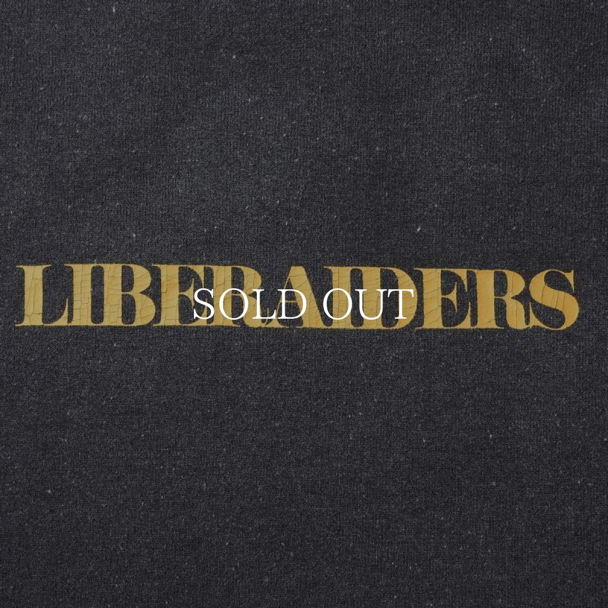 画像6: Liberaiders  VINTAGE WASH CREWNECK (BLACK) (6)