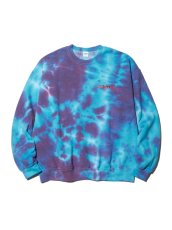 画像1: RADIALL  UP IN SMOKE C.N. SWEATSHIRT L/S (Blue) (1)