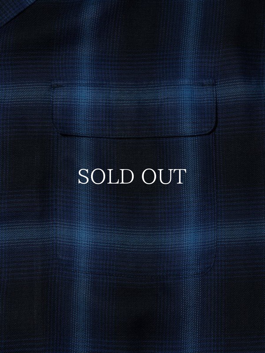 画像4: RADIALL  EASY - OPEN COLLARED SHIRT L/S (Midnight Navy) (4)