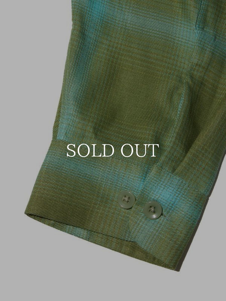 画像5: RADIALL  EASY - OPEN COLLARED SHIRT L/S (Leaf Green) (5)