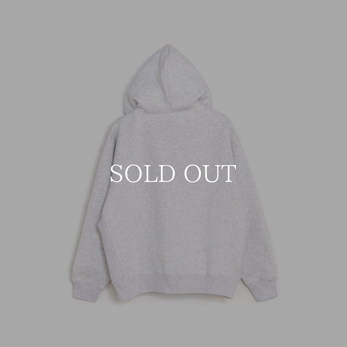 画像2: APPLEBUM  "Graffiti Logo" Sweat Parka (Ash) (2)