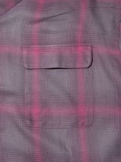 画像4: RADIALL  EASY - OPEN COLLARED SHIRT L/S (Smoke Pink) (4)