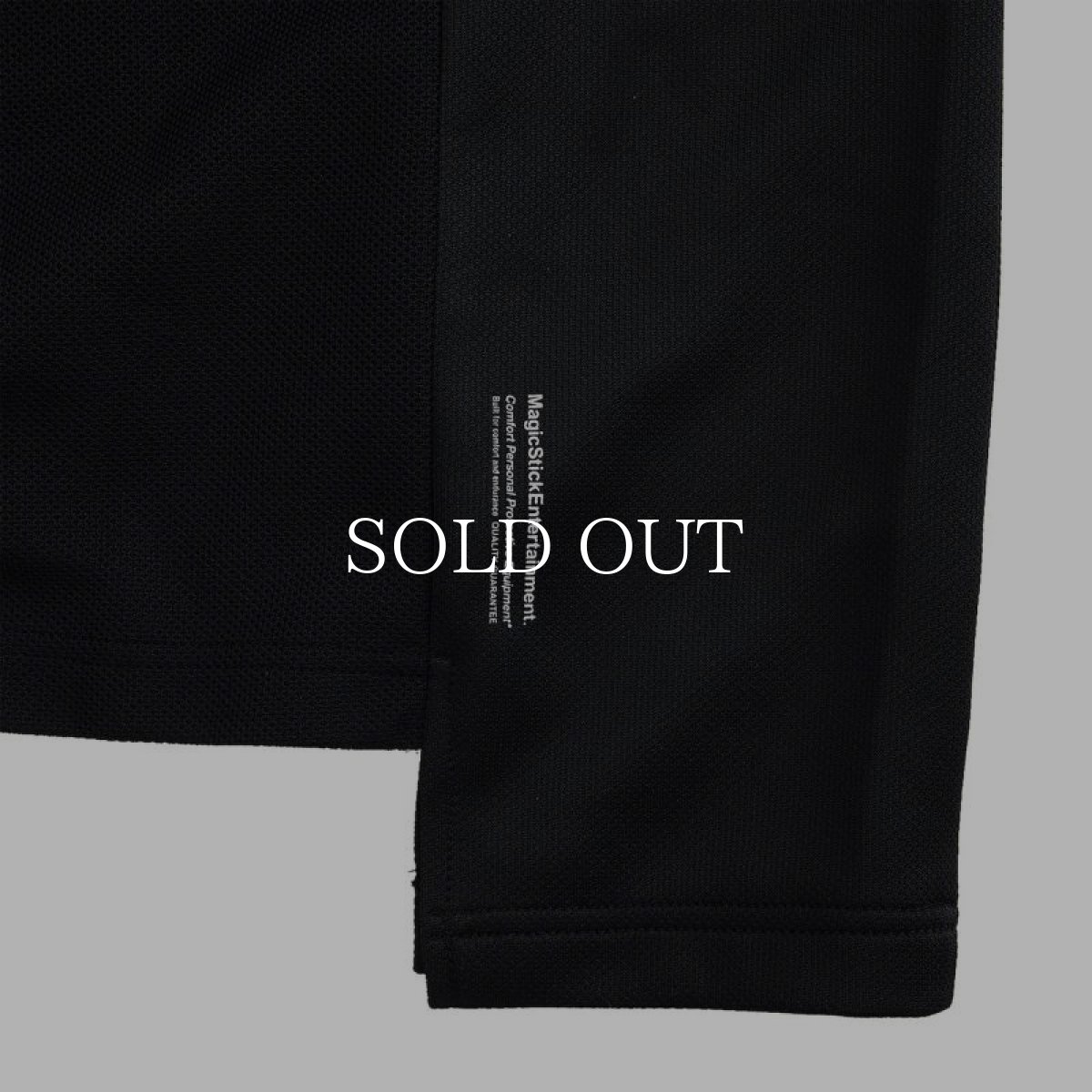 画像8: MAGIC STICK  JERSEY MEXICAN PONCHO PARKA (DOUBLE BLACK) (8)