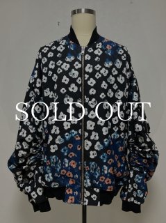 ジャケット・アウター KIDILL MA-1 kidill 23ss maya shibasaki KIDILL - MA-1 JACKET - TEXTILE DESIGN BY MAYA SHIBASAKI