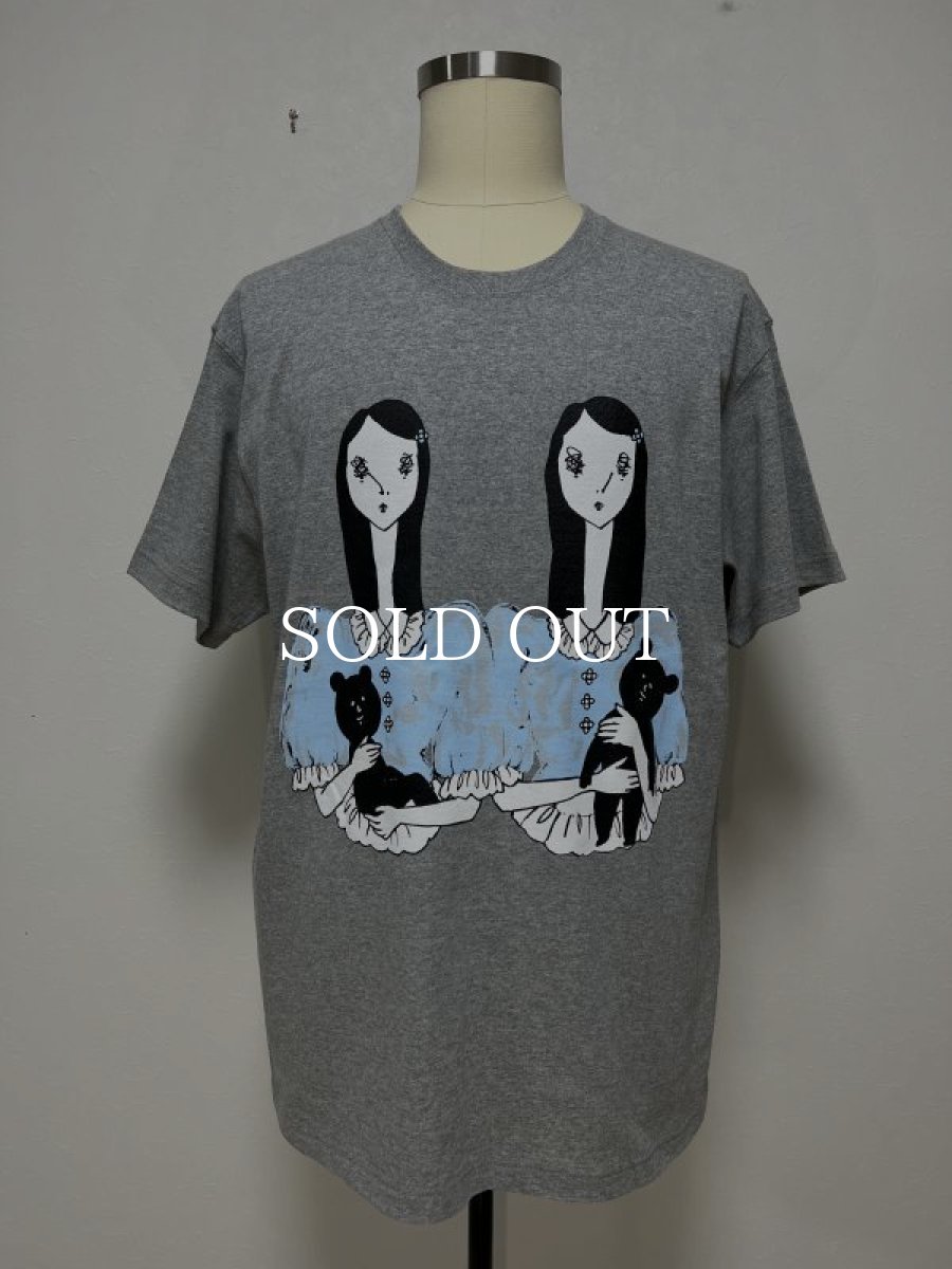 画像1: KIDILL  TEE - COLLABORATION WITH MAYA SHIBASAKI (GREY) (1)