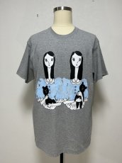 画像1: KIDILL  TEE - COLLABORATION WITH MAYA SHIBASAKI (GREY) (1)