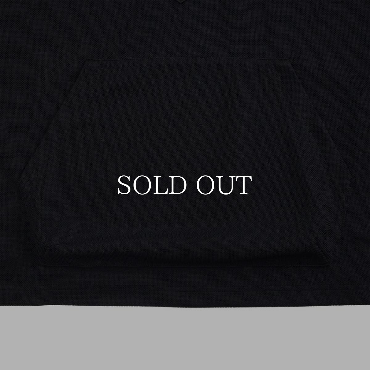 画像4: MAGIC STICK  JERSEY MEXICAN PONCHO PARKA (DOUBLE BLACK) (4)