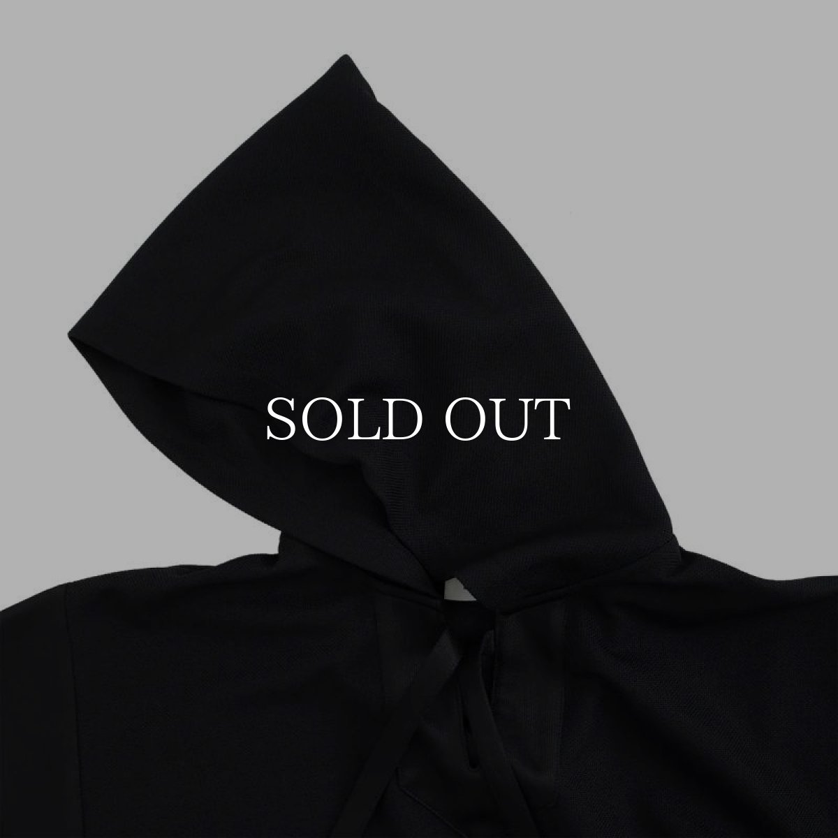 画像3: MAGIC STICK  JERSEY MEXICAN PONCHO PARKA (DOUBLE BLACK) (3)