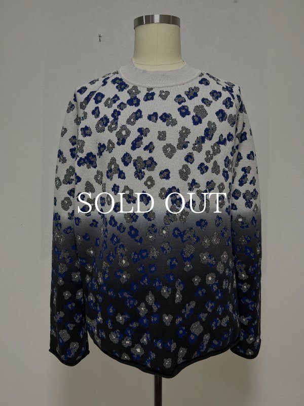 KIDILL rurumu: レオパード柄 ニットセーター ドローコード KIDILL rurumu: レオパード柄 ニットセーター ドローコード - メルカリ