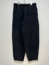 画像2: KIDILL  BAGGY SWEAT PANTS DISTRESSED FABRIC (BLACK) (2)